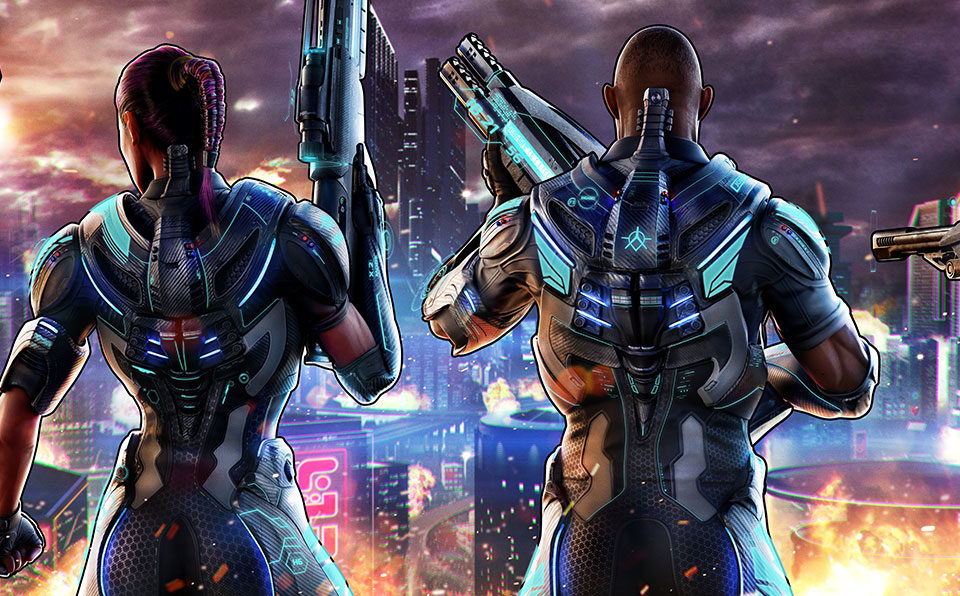 Герои игры Crackdown 3
