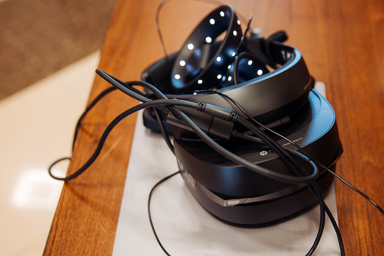 Гарнитура HP. Фото с конференции MVP Azure Day