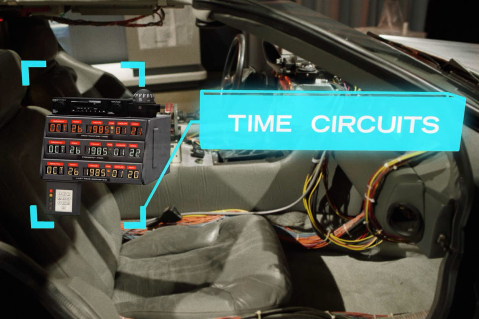 DeLorean из «Назад в будущее» «ожил» в смешанной реальности Microsoft Hololens