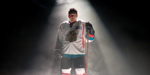 Флёри в форме Belfast Giants в 2005 г., после ухода из НХЛ. В том году Belfast выиграл чемпионат Британской высшей лиги British Elite League Championship. (Photo by Michael Cooper/Getty Images).