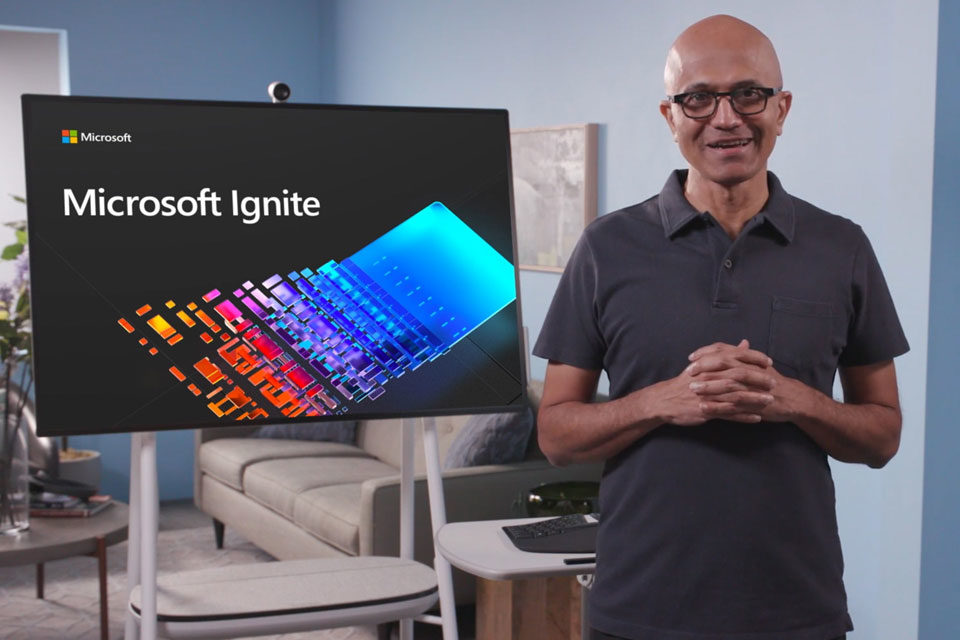 Сатья Наделла на Ignite 2020