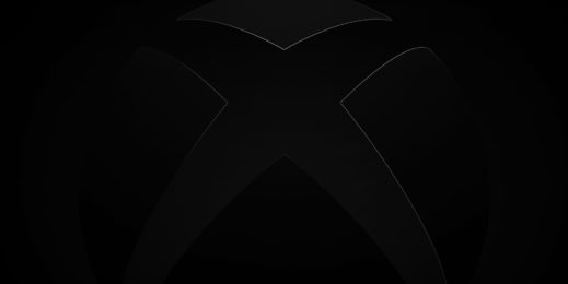Логотип Xbox на черном фоне