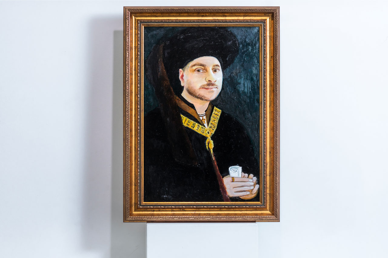 Стример Denis Major в образе герцога Филиппа Доброго