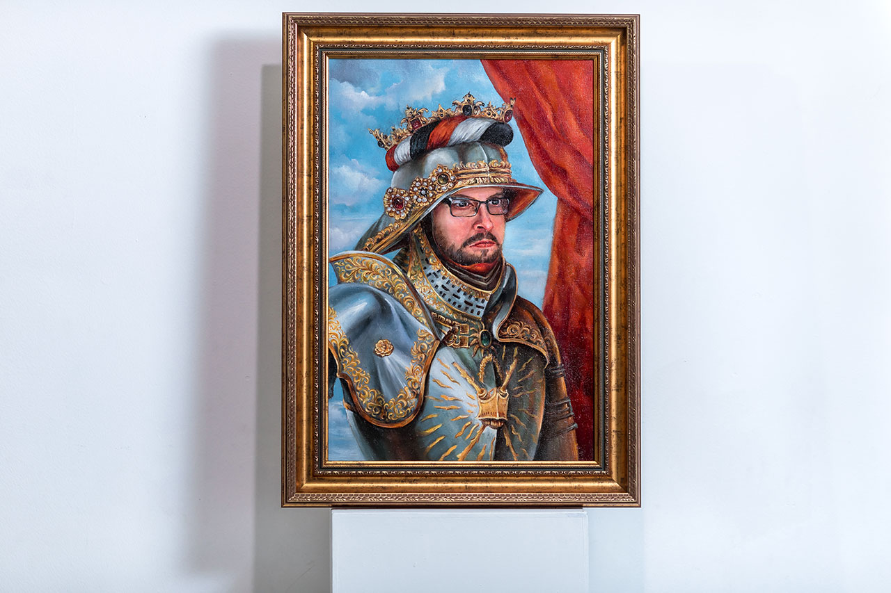 Блогер Kuplinov Play в образе императора Священной Римской Империи Максимилиана I