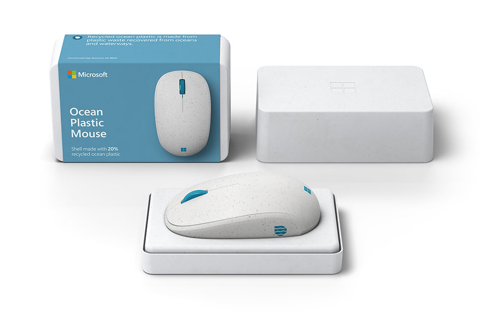беспроводная мышь Bluetooth Mouse Ocean Plastic
