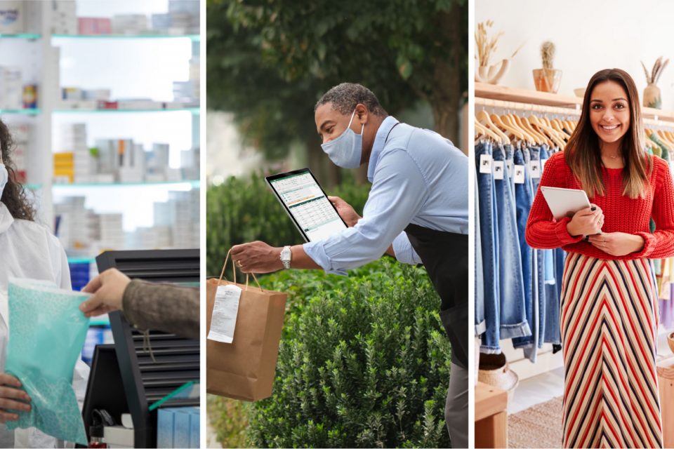 три разных работника первой линии