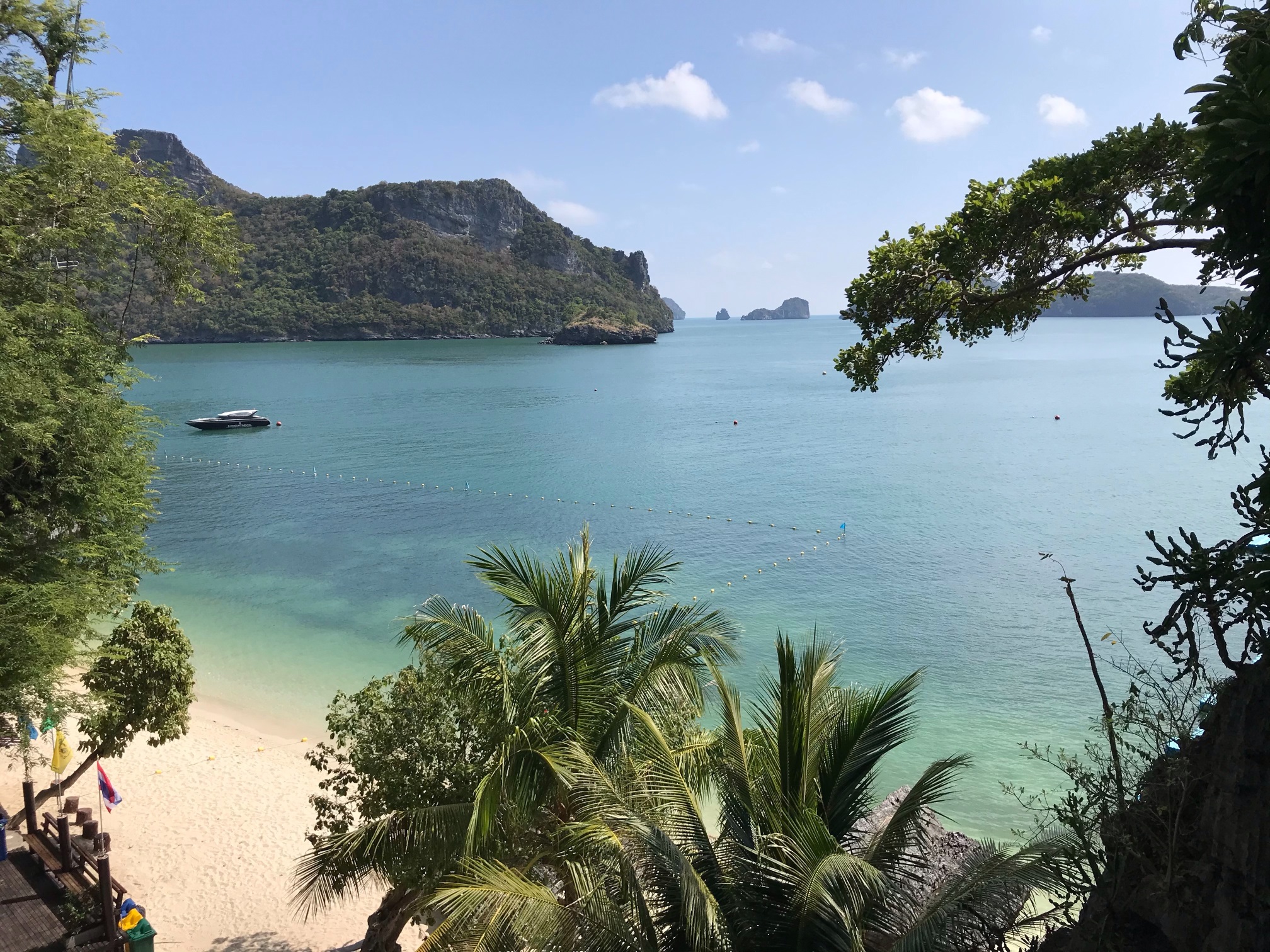 Beach and sea scenery in Thailand