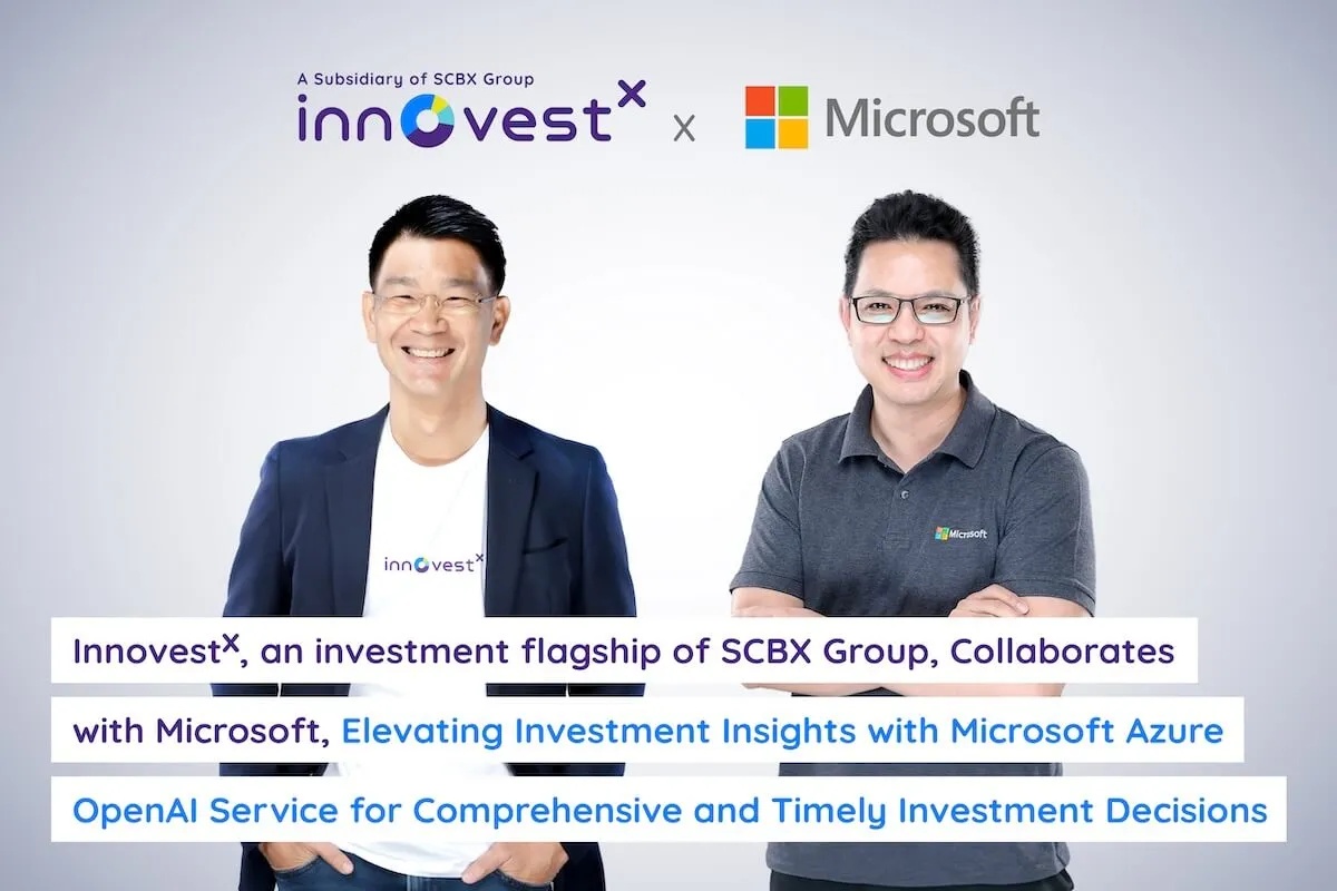 Microsoft Thailand and innovest X