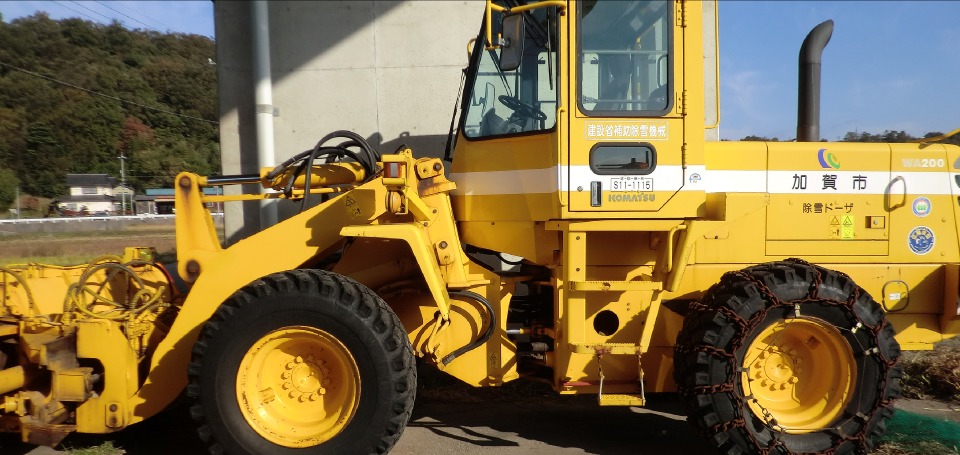 Kaga-shi adopted a snow removal car operating system with Azure