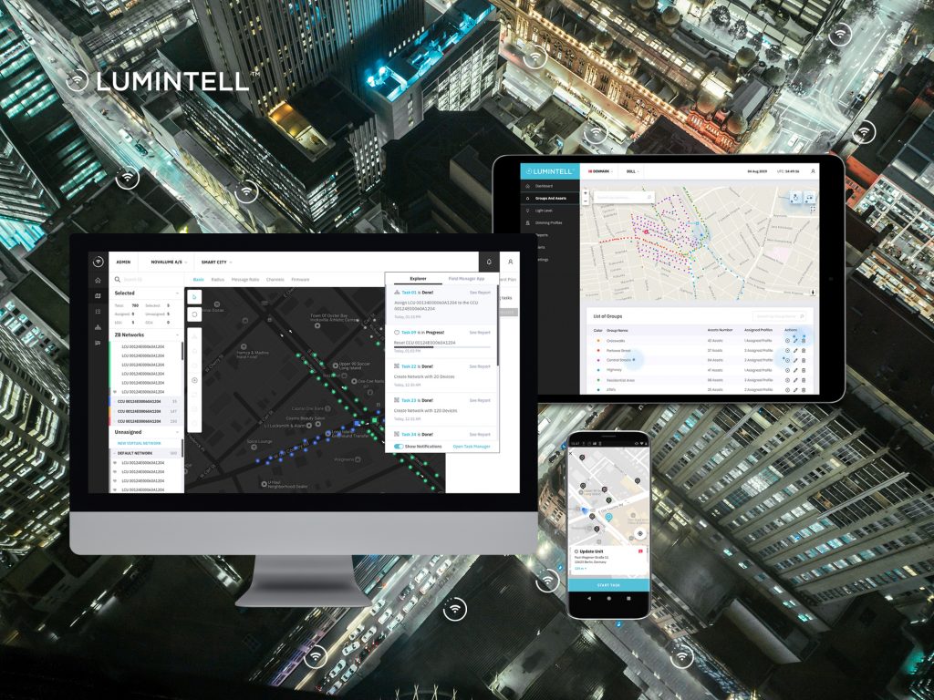 Lumintell dashboards