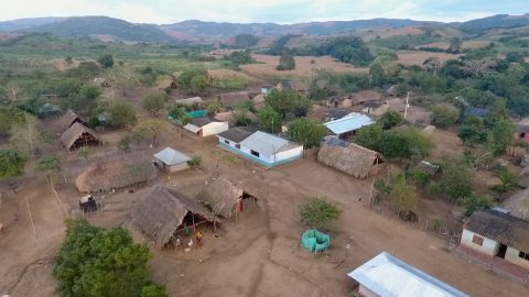 Aerial view of
