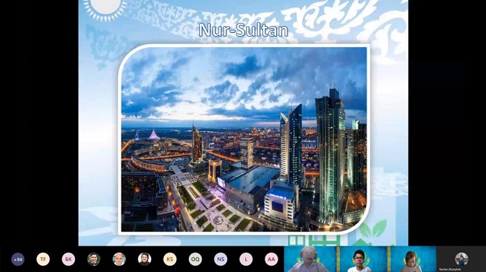 Students from Kazakhstan crossed borders virtually and presented the country to peers