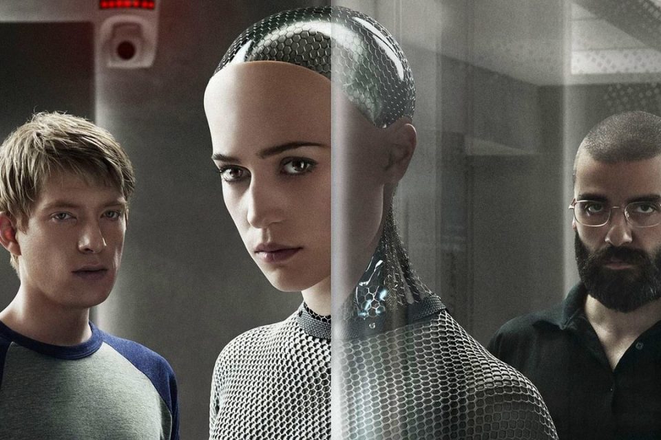 Photo from film Ex Machina [2014]. SciFi has been promoting female robots for years, without however always avoiding gender stereotypes.
