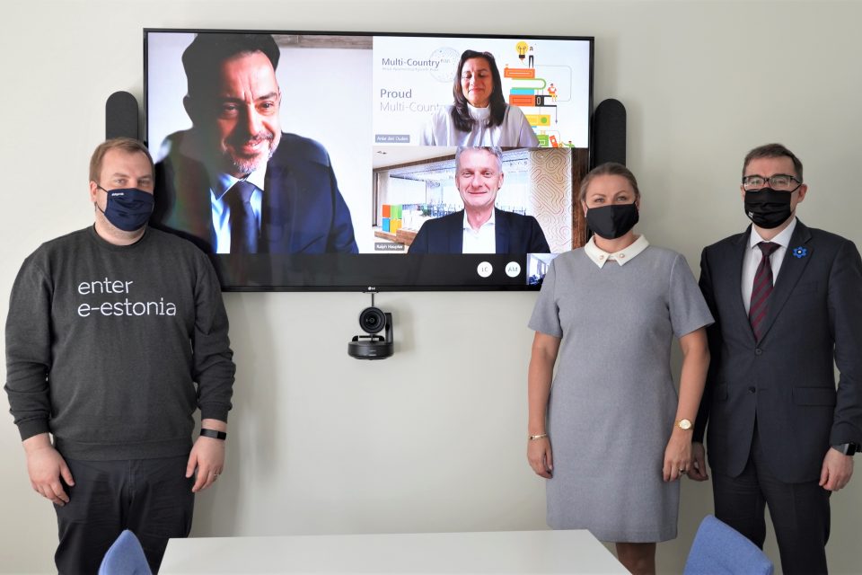 The Government of Estonia signs a Memorandum of Understanding with Microsoft