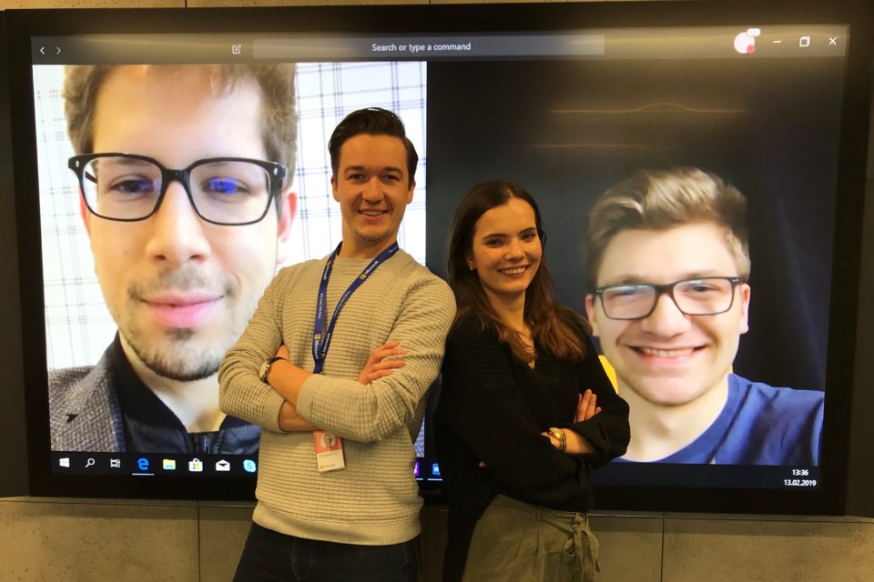 group of people posing to the picture