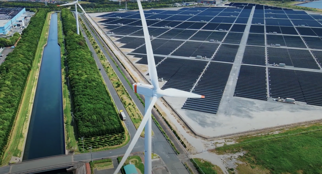 renewable energy farm