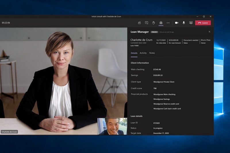 Loan manager screen shot