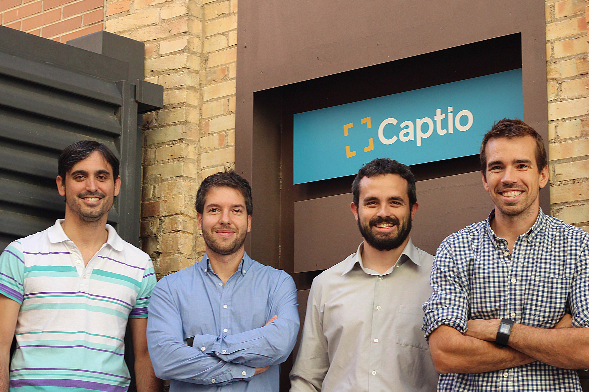 Equipo fundador de Captio