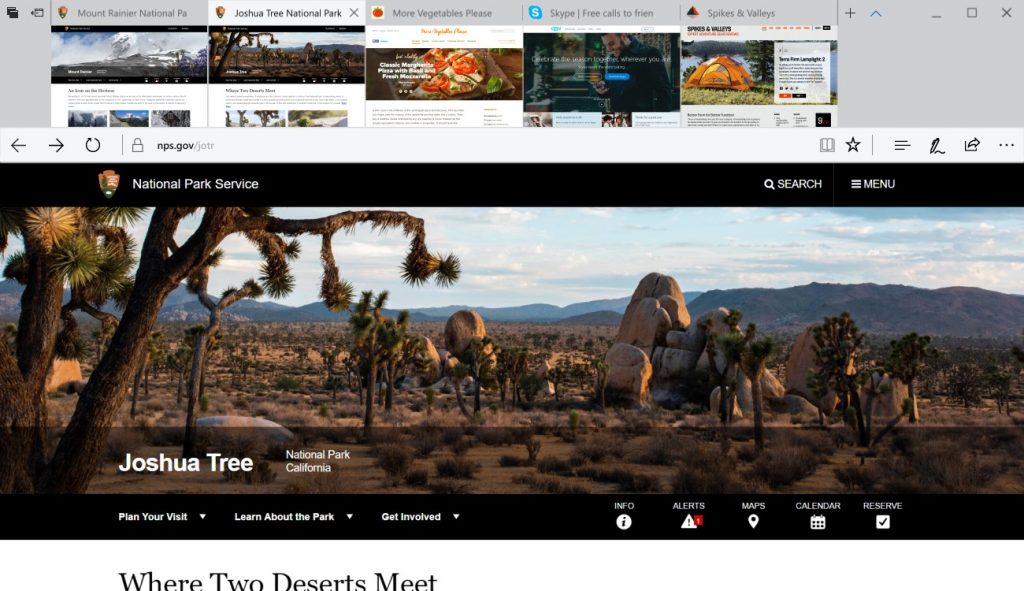 Microsoft Edge trae nuevas funcionalidades