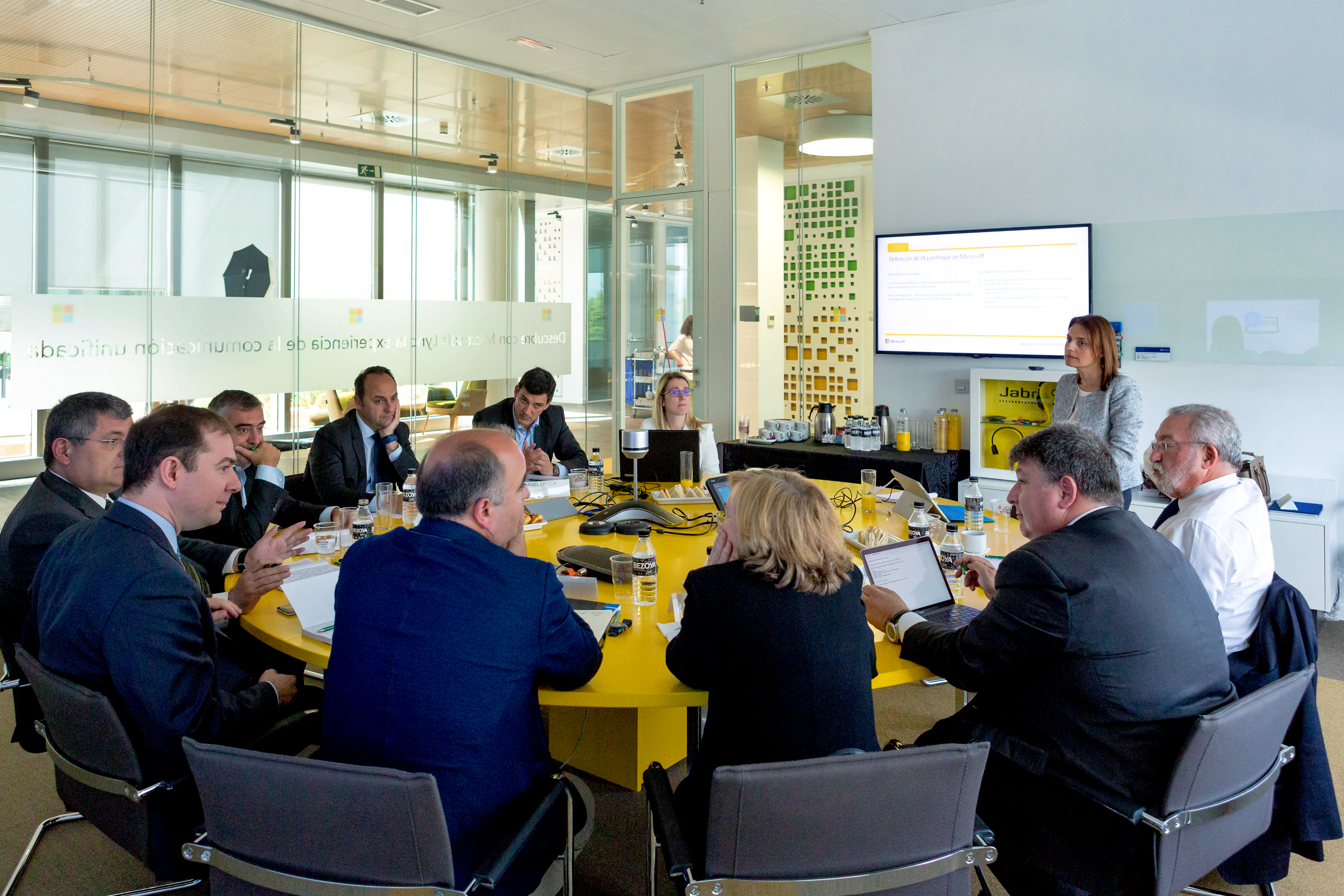 Debate durante el I Health Advisory Council