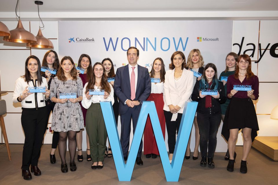 Todas las galardonadas por los Premios WonNow Microsoft y CaixaBank