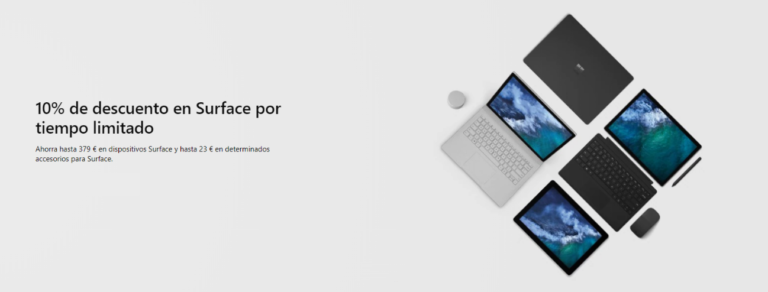 Descuentos Surface