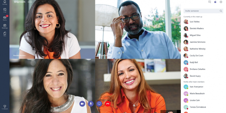 Microsoft Teams Home
