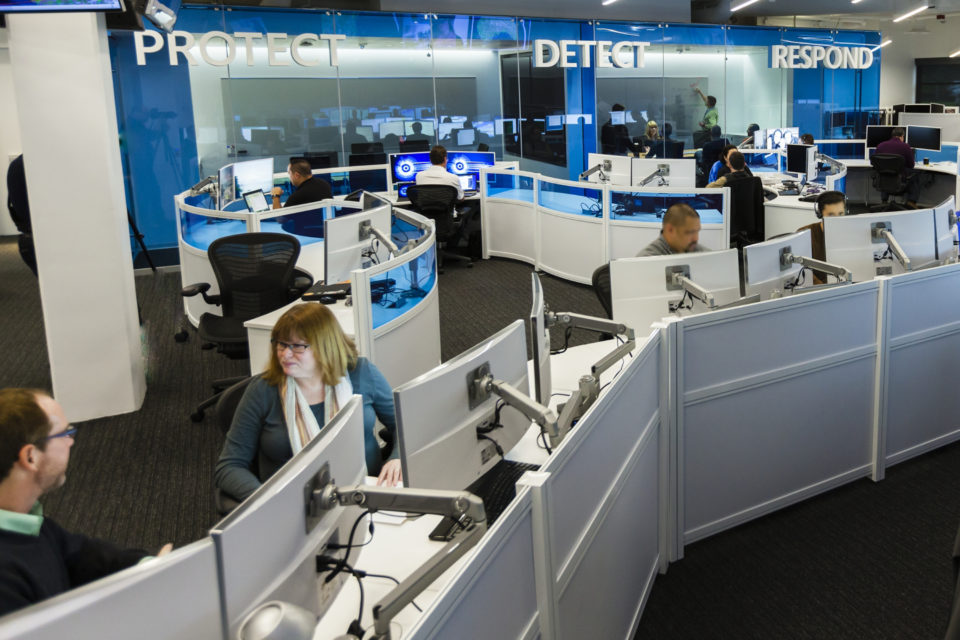 Microsoft Cyber Defense Operations Center