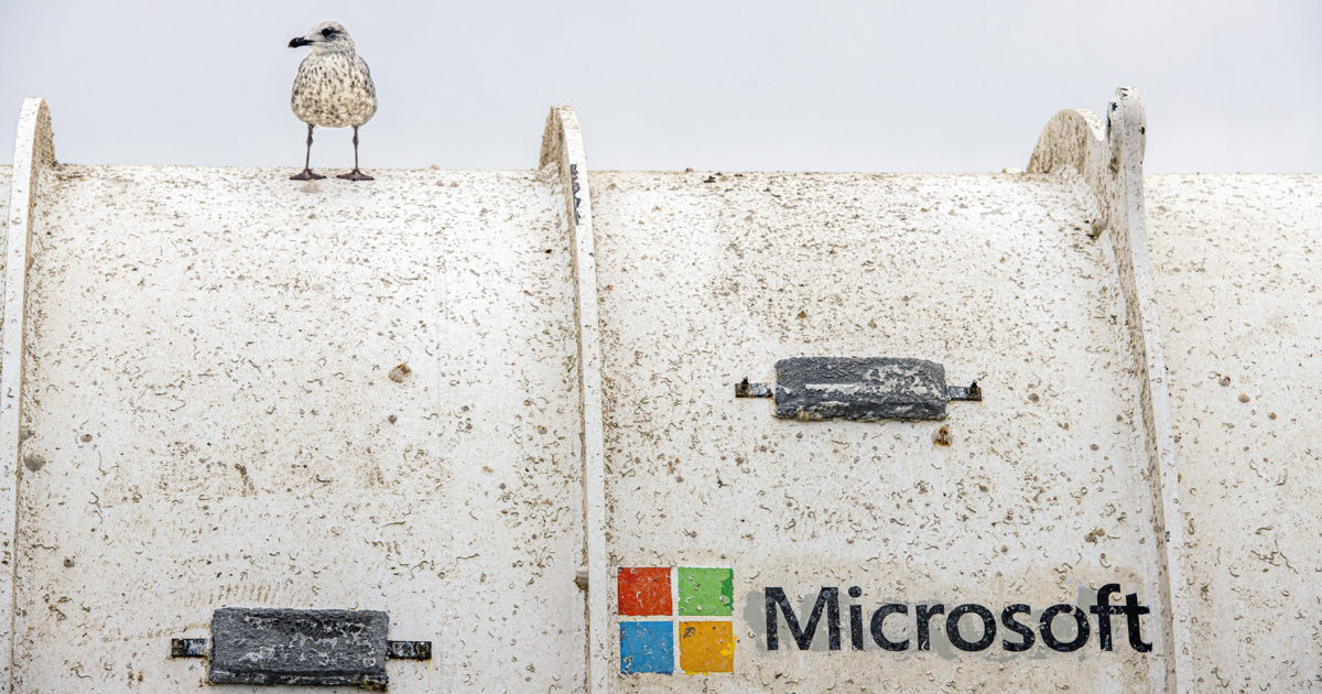 Project Natick, Vessel retrieval Stromness, Orkney. Microsoft - Tuesday 7th to Wednesday 15th of July 2020