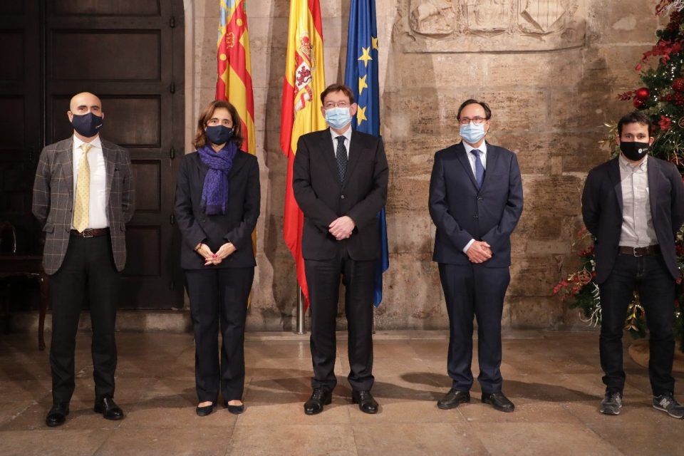 Pilar López firma acuerdo con Generalitat Valenciana