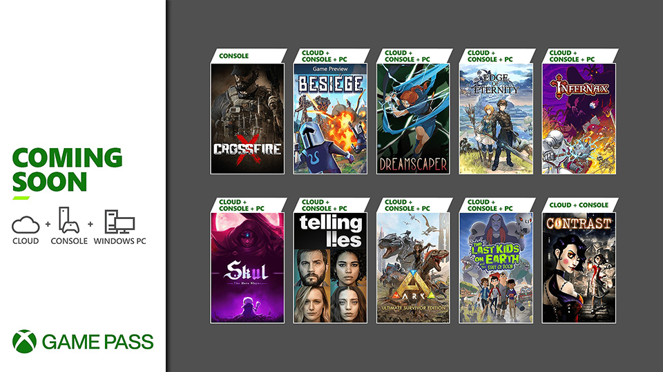 Próximamente en Xbox Game Pass (febrero 2022)