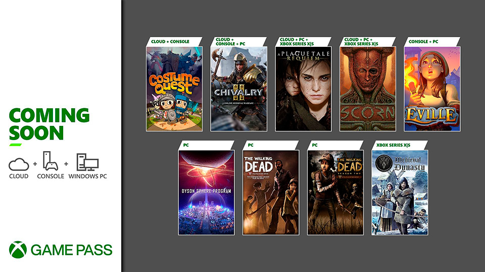 Proximamente en Xbox Game Pass