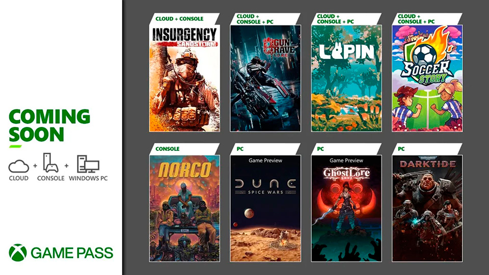 Próximamente en Game Pas