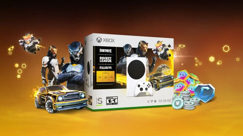 Xbox Series S - Gilded Hunter Bundle