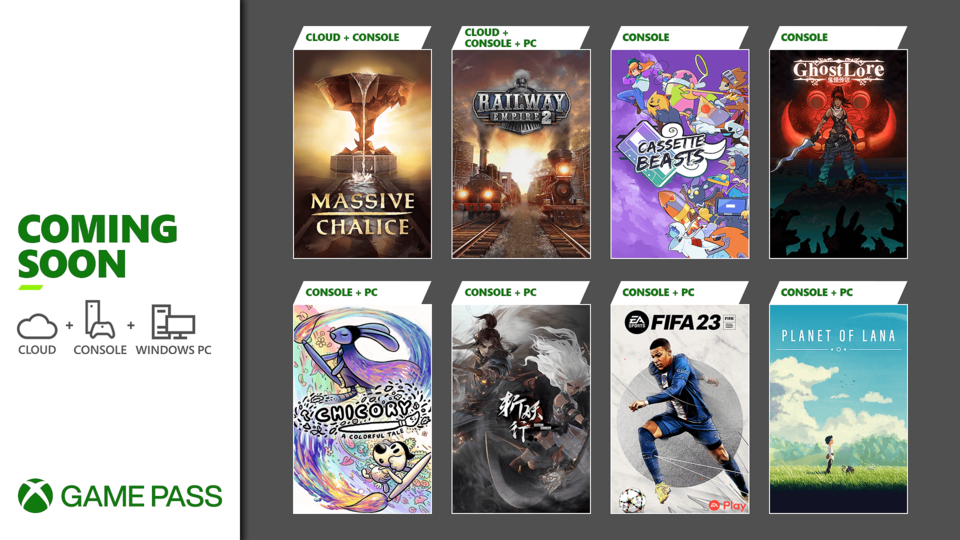 Próximamente en Xbox Game Pass