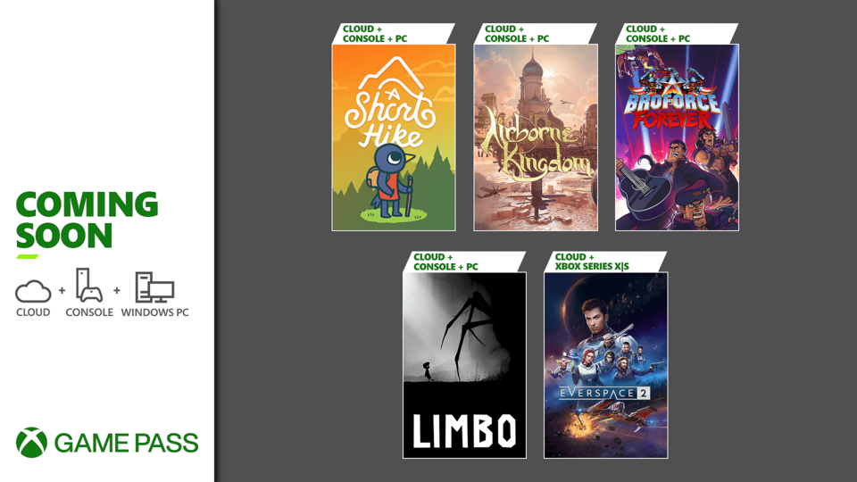 Próximamente en Xbox Game Pass