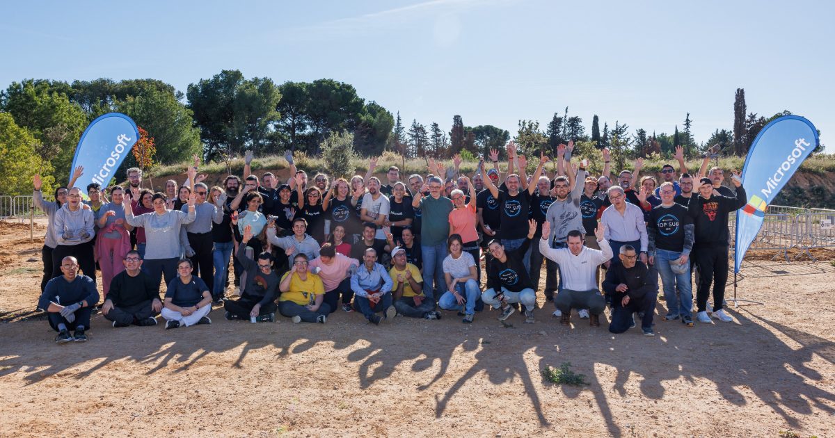 Reforestación en Sitges - Microsoft (1)