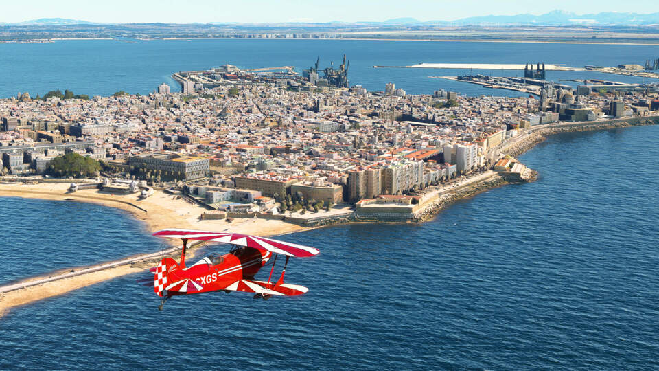 Cádiz - Microsoft Flight Simulator