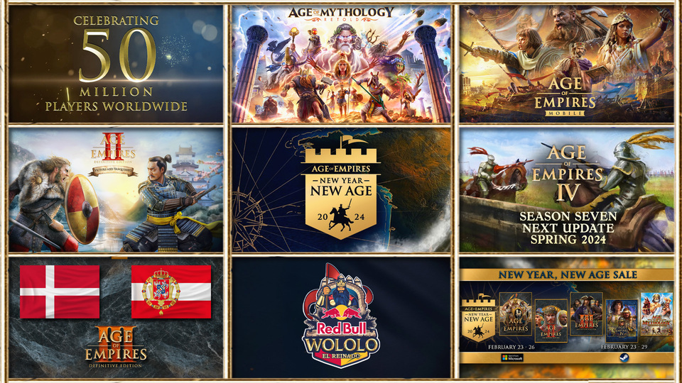 Los planes de Age of Empires para 2024