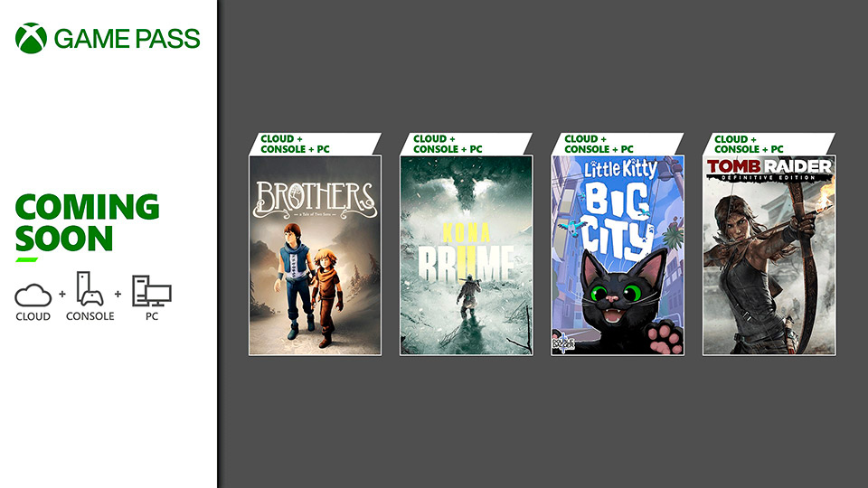 Próximamente en Xbox Game Pass – Tomb Raider: Definitive Edition, Brothers: A Tale of Two Sons y más