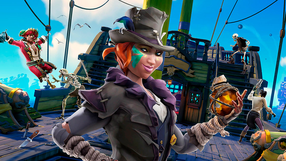 Sea of Thieves está disponible en PlayStation 5 desde hoy, y la Temporada 12 ya está aquí