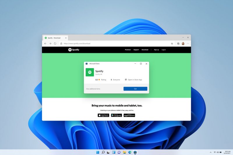 Image of Windows 11 screen with a webpage open