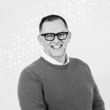 Black and white portrait of Steven Miller