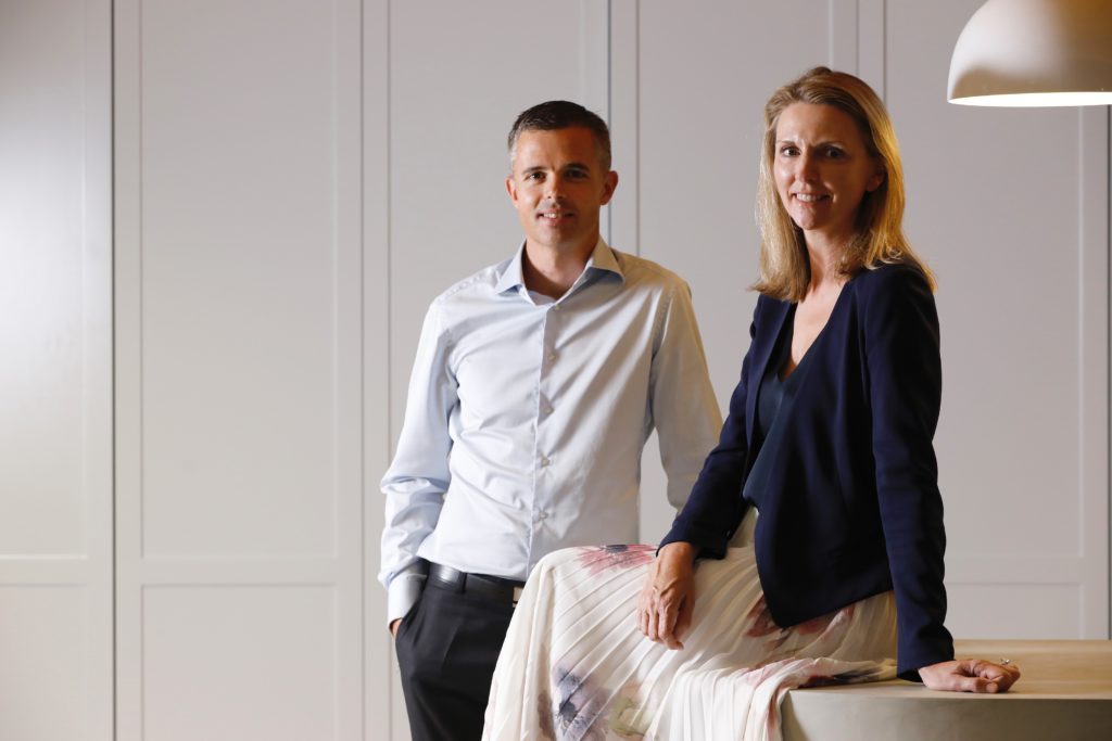 Naran McClung from Macquarie telecom services and Rachel Bondi, Chief Partner Officer, One Commercial Partner
