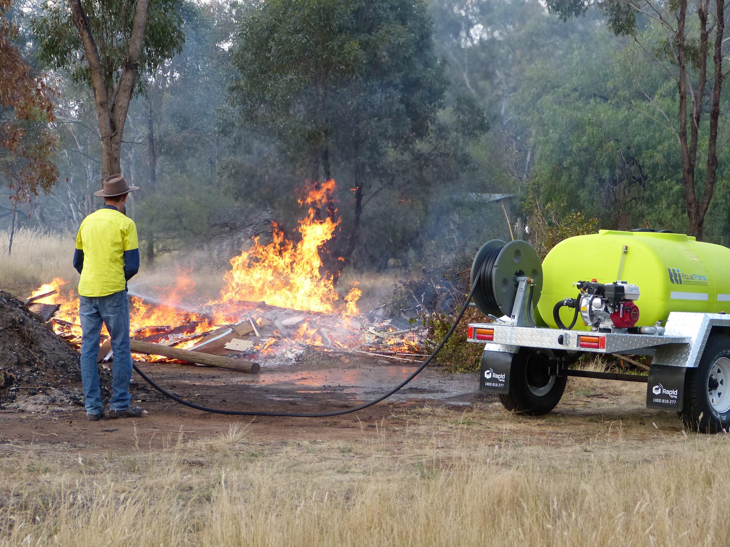 Bushfires prove acid test for Trans Tank International