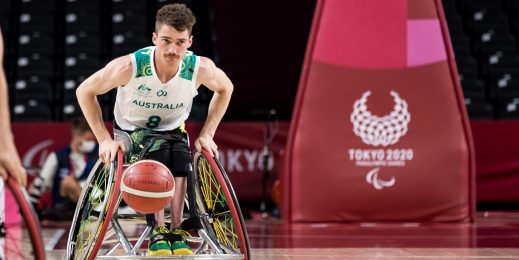 Kim Robins at Paralympics