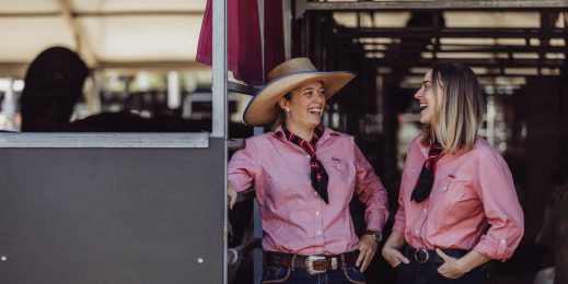 Two female farmers