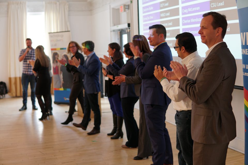 “Canadian Leadership Team shares their diversity and inclusion story with the audience”