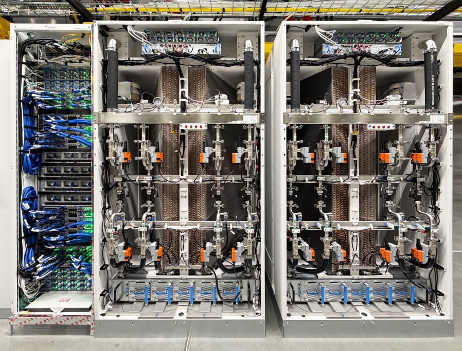 Maia 200 server rack