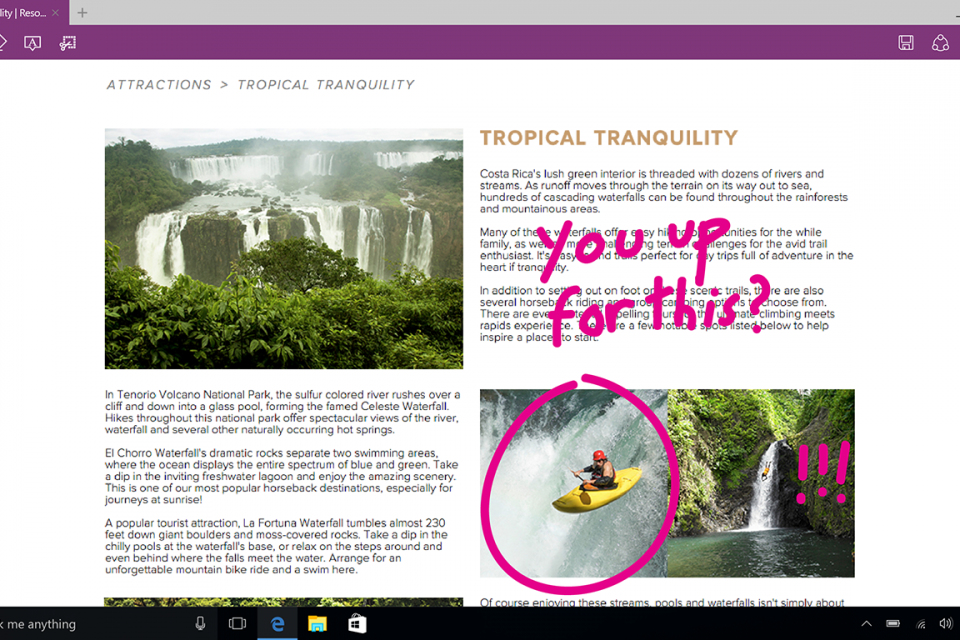 마이크로소프트 엣지 스크린 이미지